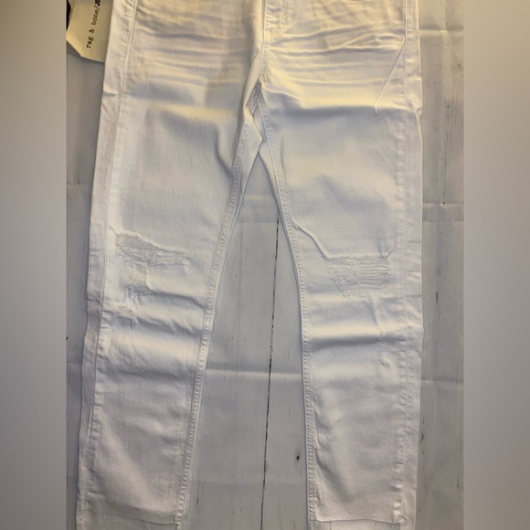 🧁🆕 Rag & Bone - Dre Distressed Capri - Size 29 - Picture 6 of 9